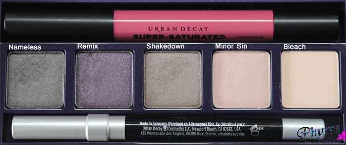Urban Decay Face Case in Shattered eyeshadows